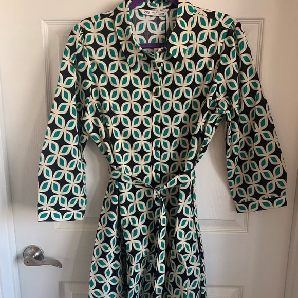 Zara Nelly Dress Size L NWT - Picture 2 of 5